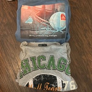 Forever 21 and Shein sweatshirt set